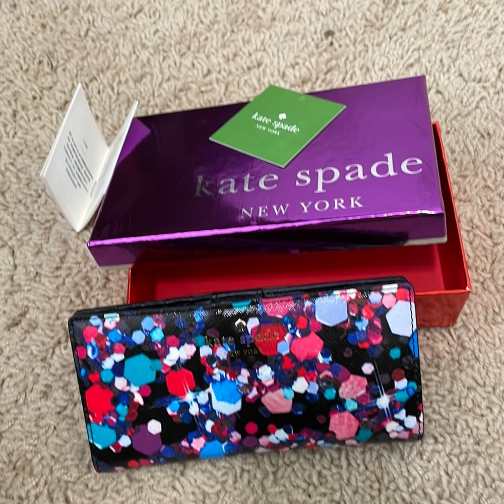 Kate Spade multicolored wallet